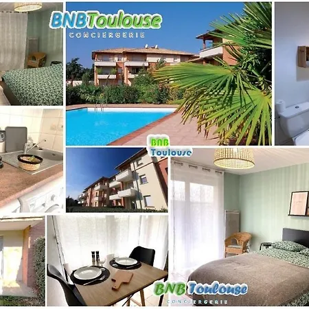 Apartamento Calme Dans Belle Résidence Avec Piscine • Parking • Wifi